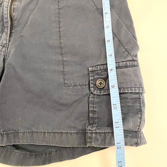 Joe Fresh Navy Blue Cargo Shorts, Size 2 - Picture 7 of 7